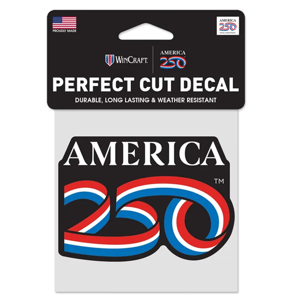 America 250 Decal 4x4in