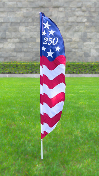 Feather Flag Stars 250 8.5x2ft