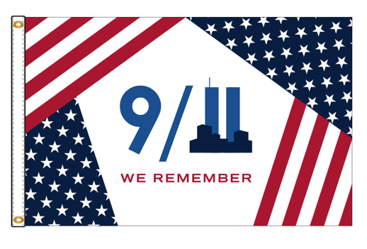 Stars and Stripes Remember 3x5ft Nylon Flag