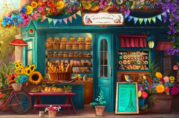 Springbok Boulangerie Pastry Shop Puzzle
