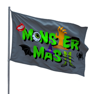 Monster Mash 3x5ft Nylon Flag 1
