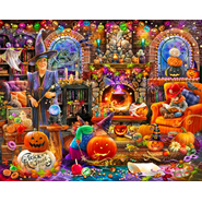 Springbok Grandma's Halloween Party Puzzle
